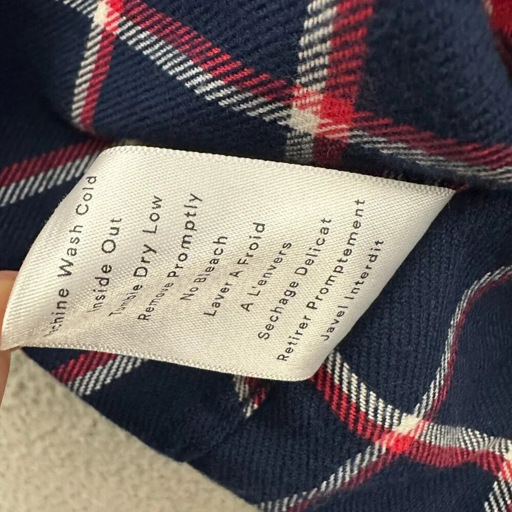 Grayson The Hero Flannel‎ Shirt Plaid Long Sleeve 100% Cotton - Picture 9 of 16